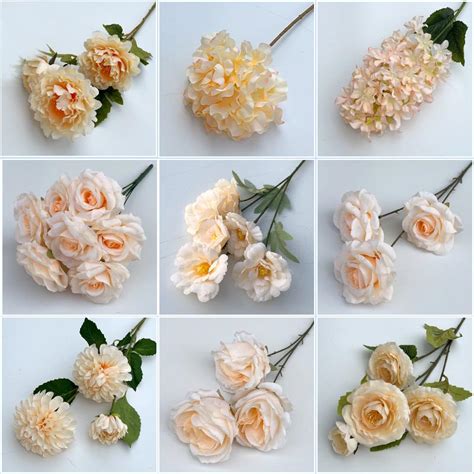 loose artificial flowers